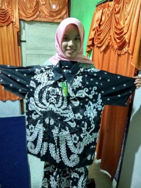 Maura Couple - Sania Ruffle Batik Couple Ori Ndoro Jowi Dnt Garansi Termurah Shopee Krisna#2