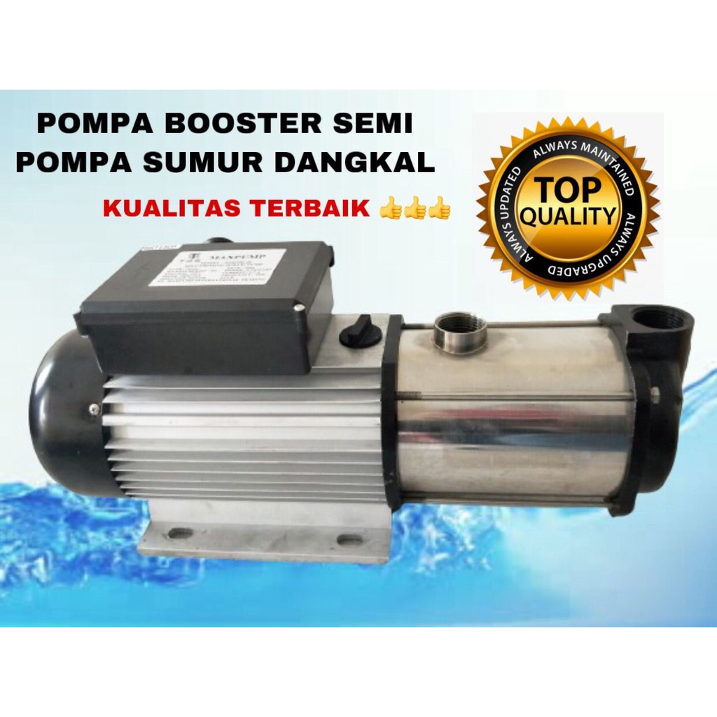 MAXPUMP SGD 750-40 Mesin Pompa Air Pendorong Pompa Booster Pompa Semi Pompa Sumur Dangkal 750Watt 1Hp 50Hz 220Volt