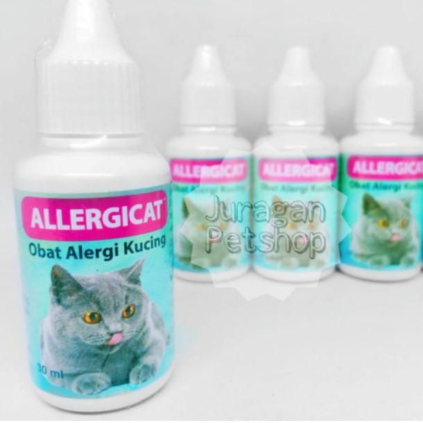 ALLERGI CAT 30ML | Obat Alergi Kucing | Obat Alergi Kulit Hewan| Tamasindo