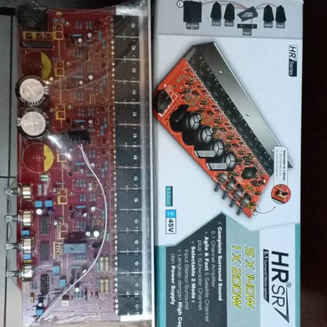 KIT POWER AMPLIFIER HRSR 5.1 SURROUND STEREO