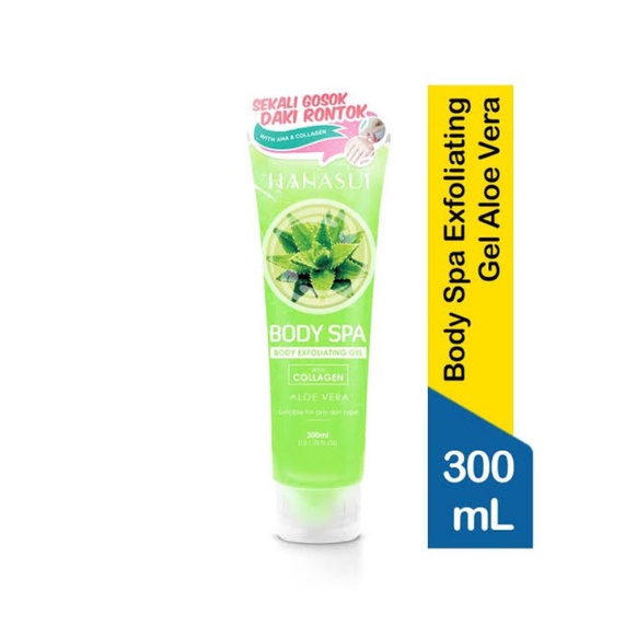 Hanasui Body SPA Aloe Vera 300 ml / Scrub Hanasui