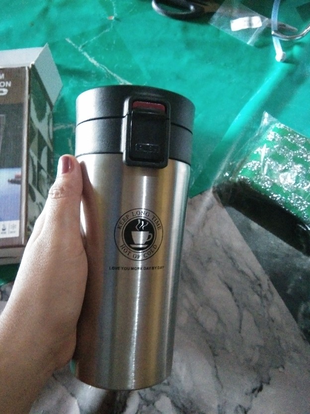 Makassar Termos Kopi / Travel Mug Tahan Panas  & Dingin Vacum  Coffe Cup Murah
