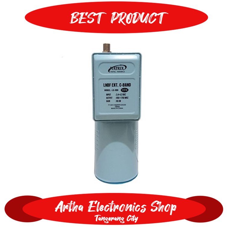 Sip Matrix LC-999 LNB C Band Single Out 1 Satelit 1 Receiver SDJ
