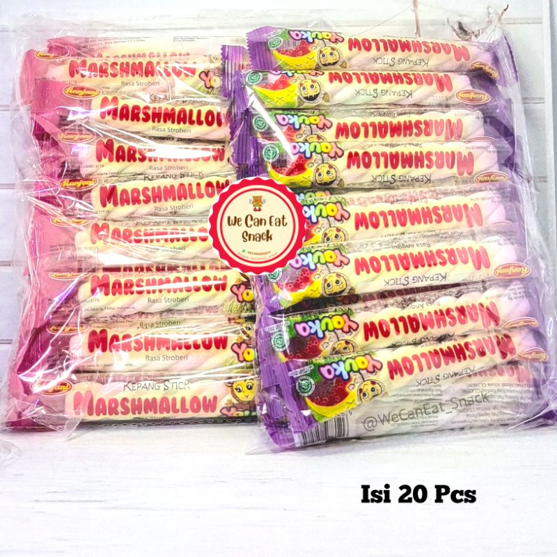 

Permen Marshmallow Youka Kepang Ranjani (1 pak isi 20)