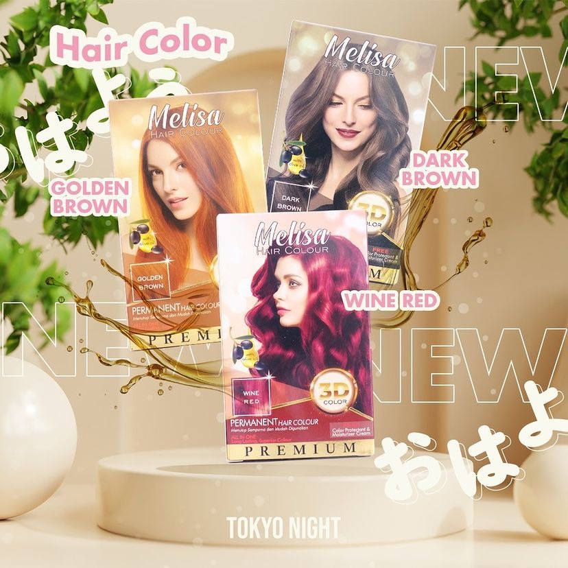 Melisa Hair Color/Cat Rambut/Semir Rambut [BPOM]