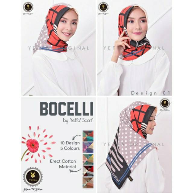 Bocelli by yeffa scarf