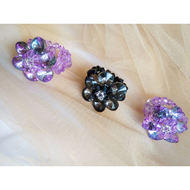 Ring Hijab Sultan /Ring Hijab Kristal /Ring hijab Premium