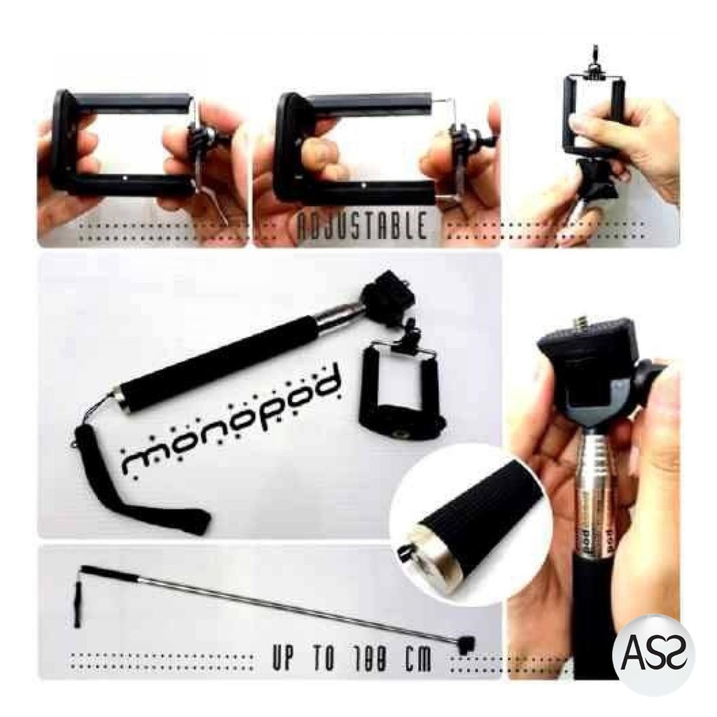 ASS Shop - Universal Clamp for Smartphone with 0.25 Inch Screw Hole