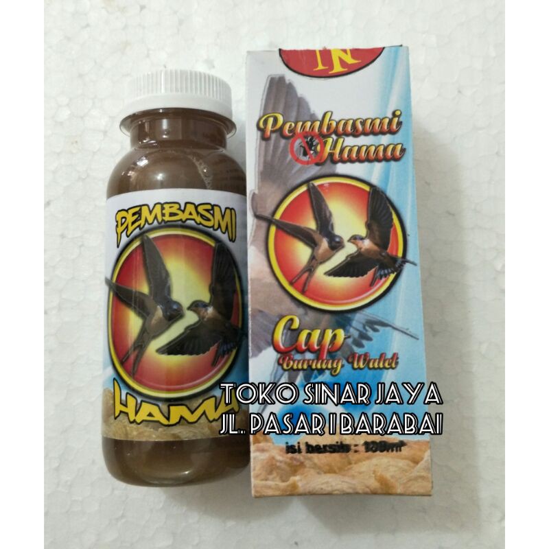 Pembasmi Hama Walet 100ml Cap Burung Walet