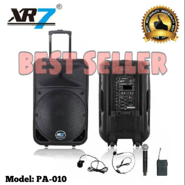Speaker Wireless Meeting Portable 10 Inch Bluetooth XR7 PA 010 Original