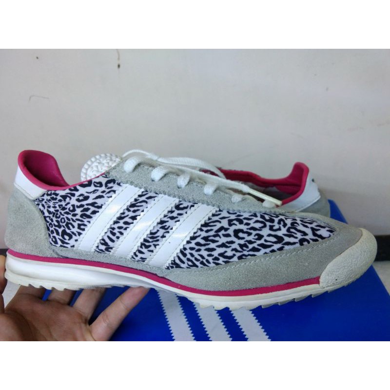 Adidas SL72 Leopard red