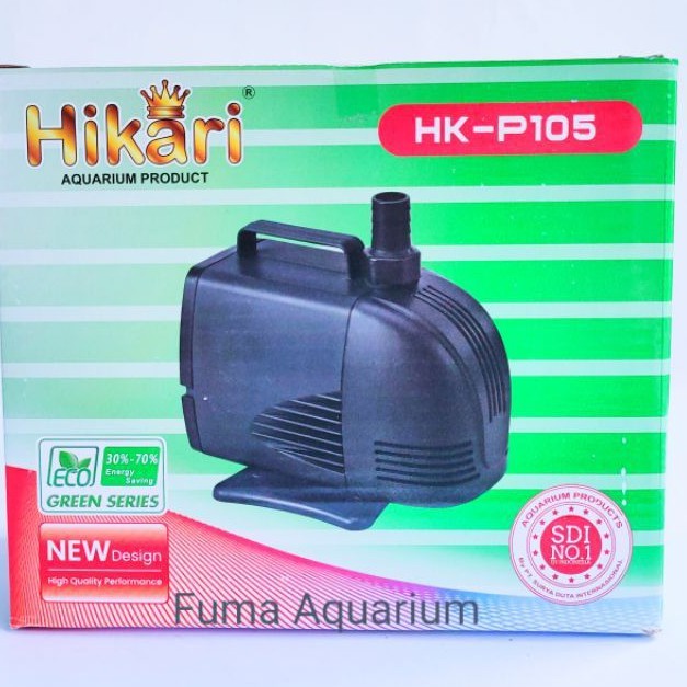 Pompa Celup HIKARI 105 HK-P105 Pompa Kolam Aquarium Hidroponik Waterfall Power Head Submersible Pump