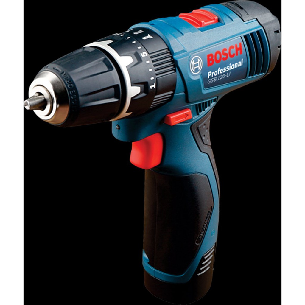 Promo Bosch GSB 120 LI Cordless Impact Drill   Bor Tembok Baterai 120 LI Murah
