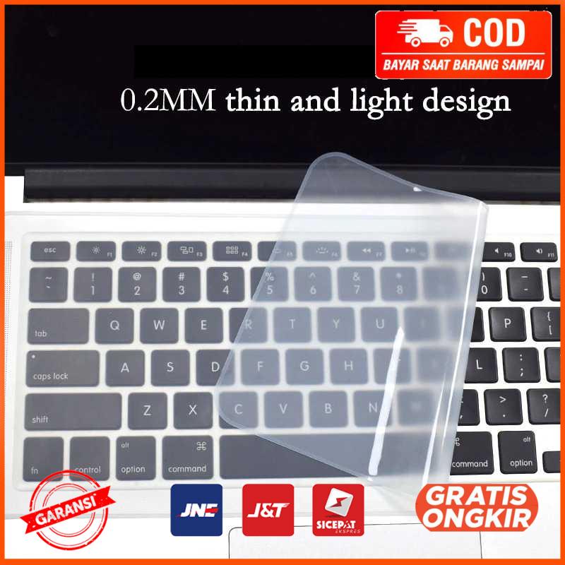 Universal Silicone Keyboard Cover for Macbook 15 - 17 Inch