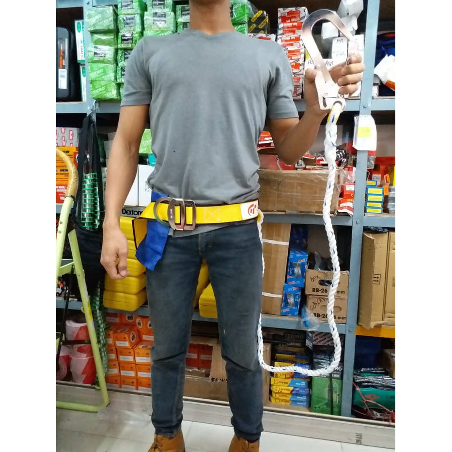 OKE BGT  SAFETY BELT GT LIFE DAN ECO SAFETY SINGLE BIG HOOK