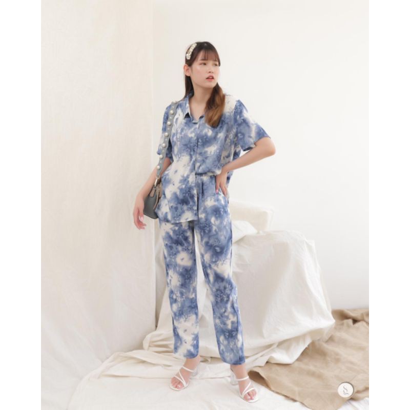 Eivel Tie Dye Set / Setelan Rayon / Tie Dye