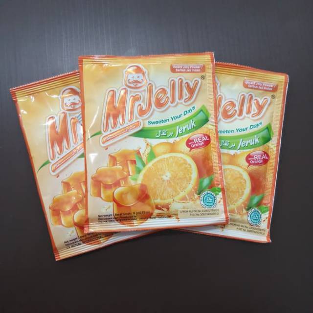 

Mr.jelly jeruk/orange/jelly bubuk/puding