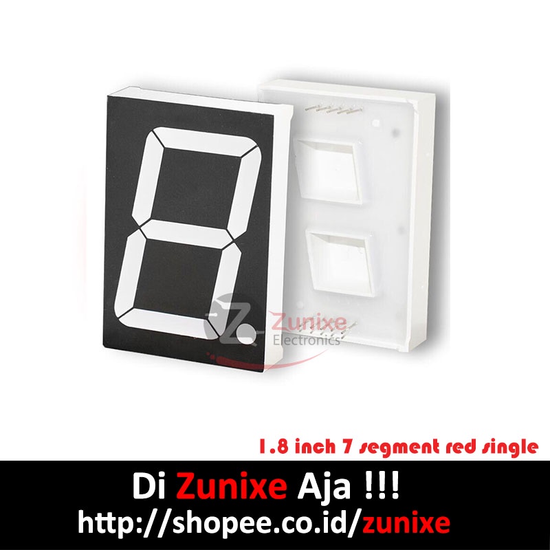 7 Segment 1.8 INCH Red Display