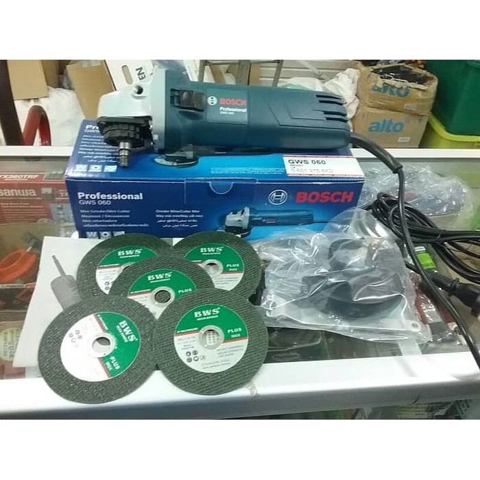 PROMO... MESIN GERINDA TANGAN BOSCH GWS 060 MESIN GURINDA BOSCH GWS060