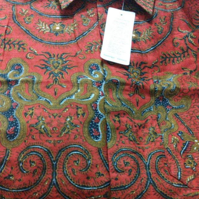 Batik Danabrata Kemeja Batik Pria Lengan Panjang Motif Nogososro Size M L Xl Regular