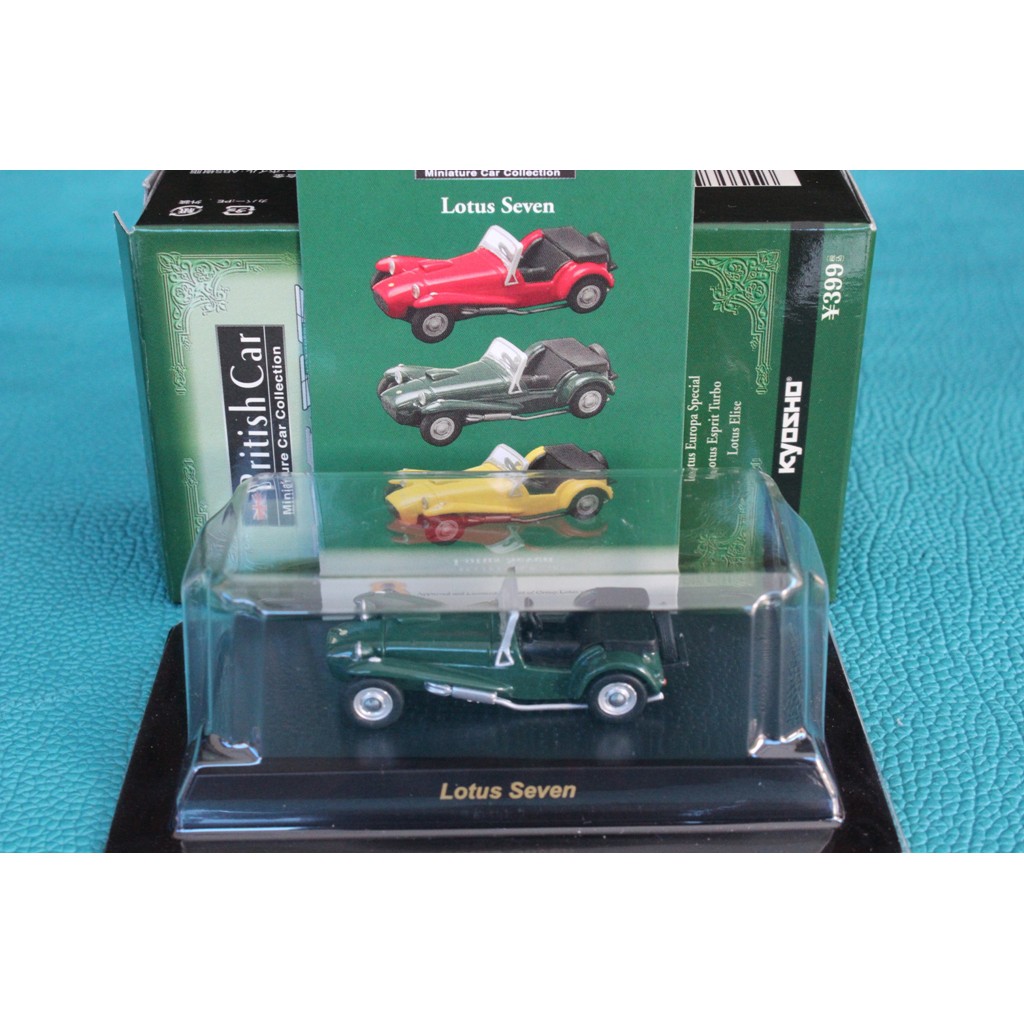 Kyosho 1:64 Lotus Seven Green