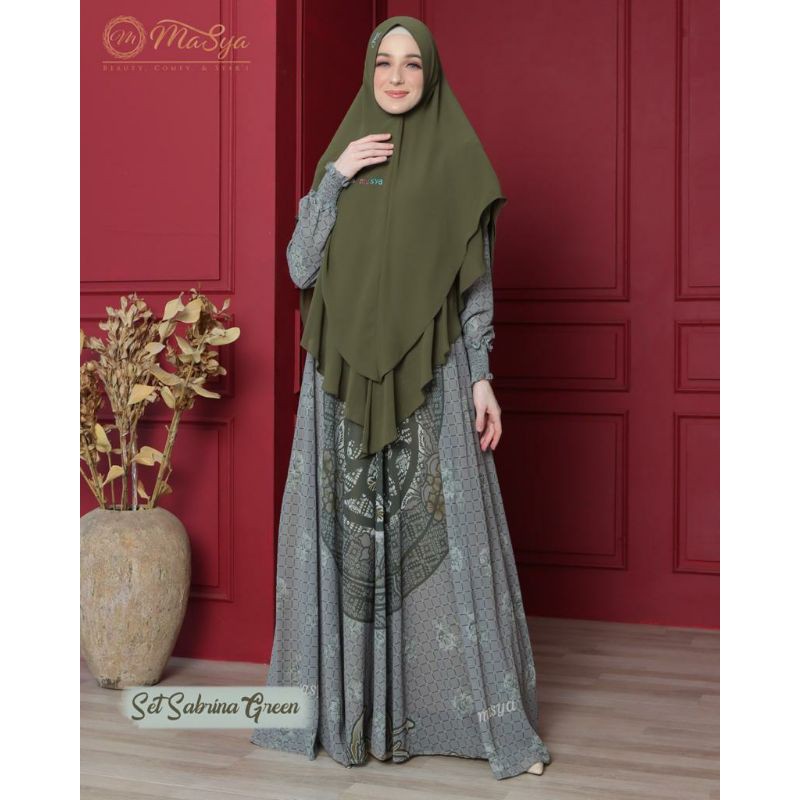 Sabrina Set Syari by Masya, Madenia Syar'i