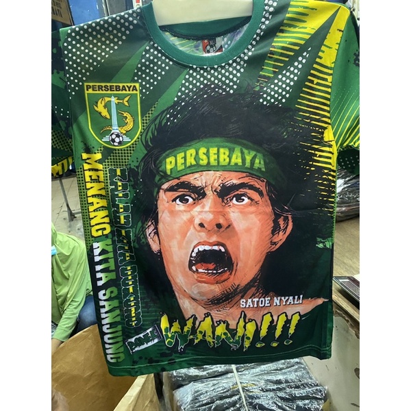 OBRAL kaos bonek persebaya printing
