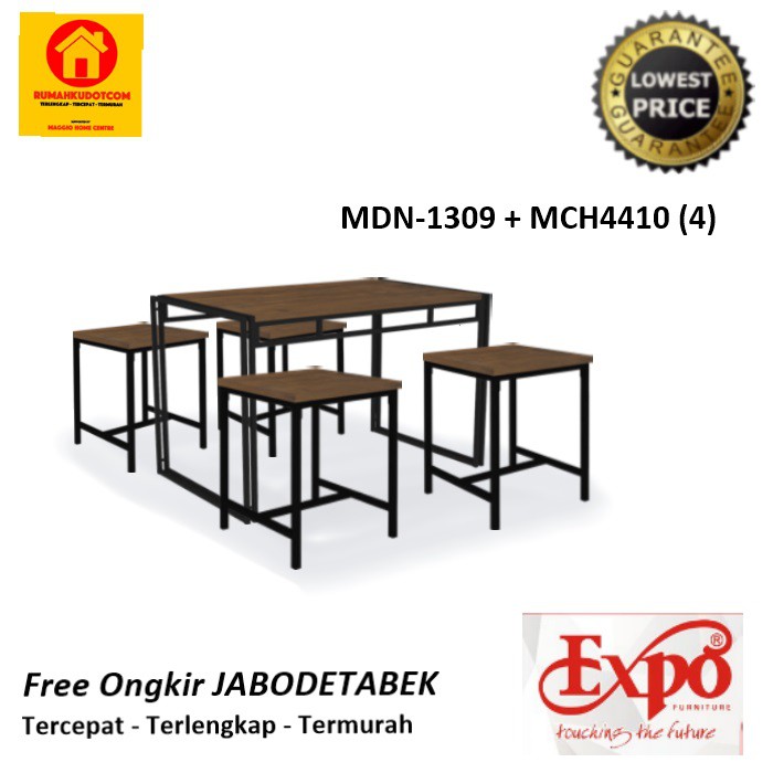 Meja Makan Dining Table Set Expo Shopee Indonesia