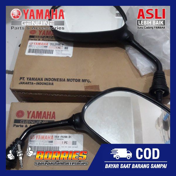 Spion set FizrR F1 Jupiter Vega 3XA-F6280-01 Asli Yamaha