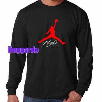 t-shirt kaos long sleeve jordan air