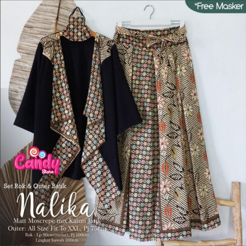 Set rok Dan Outer Batik