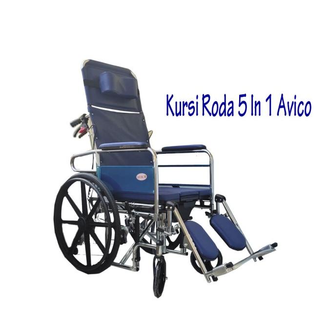 kursi roda siwa 5 in 1 merk avico best seller