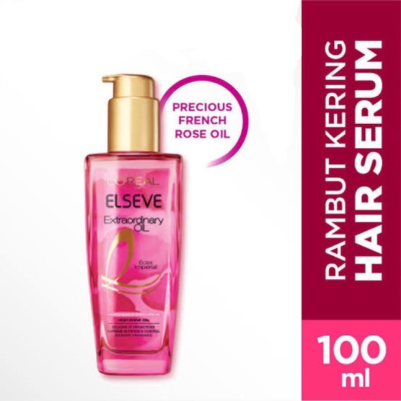 L'Oreal Paris Elseve Extraordinary Oil Hair Serum100 ml/2Pcs×6ml