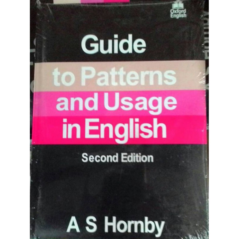 

Guide to patterns and usage in English