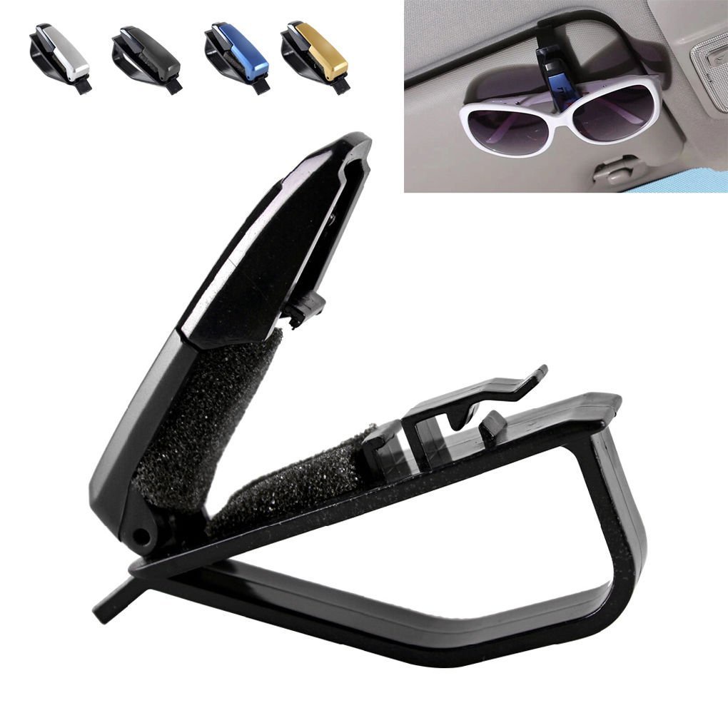 Car Sun Visor Glasses Clip Sunglasses Holder Automobile Fastener Ticket Storage Tools