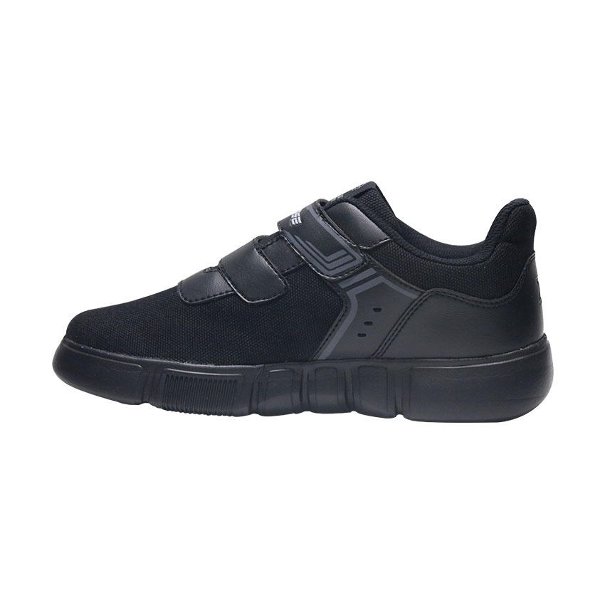 Precise Derell JT Sepatu Sneakers Sekolah Anak - All Black