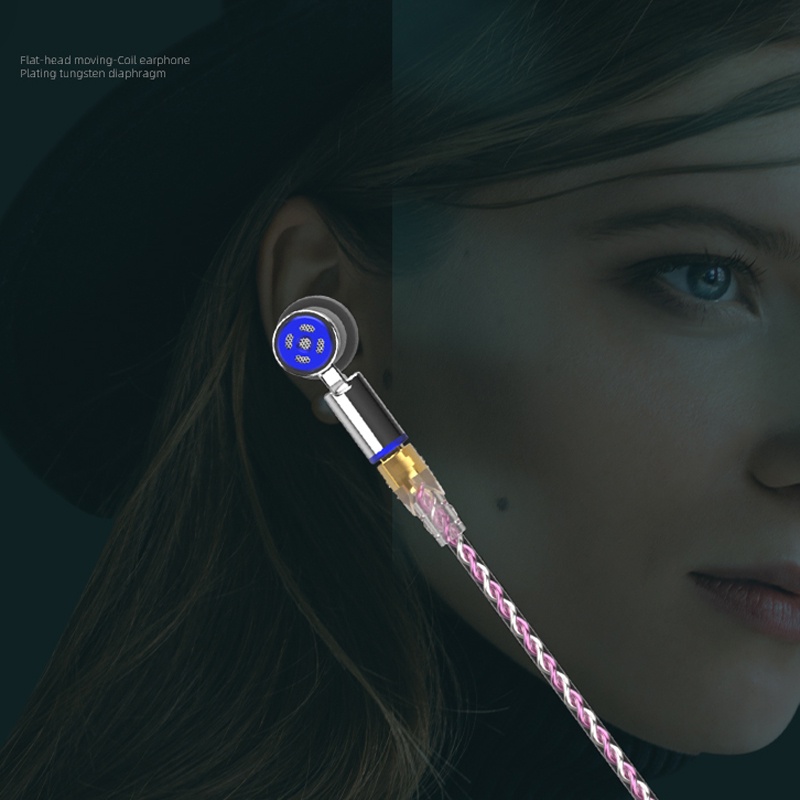 Senfer Kp616 Earphone In Ear Hifi Bahan Metal Karbon Nano Diafragma 5mm Dengan Kabel Mmcx Bisa Dilepas