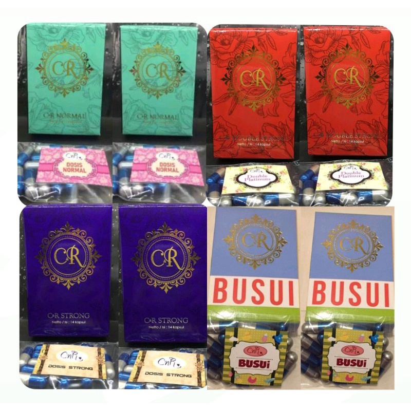 [ 2 BOX ] Pelangsing oddnr normal / cnr strong / obat diet dokter double platinum / oddcnr busui