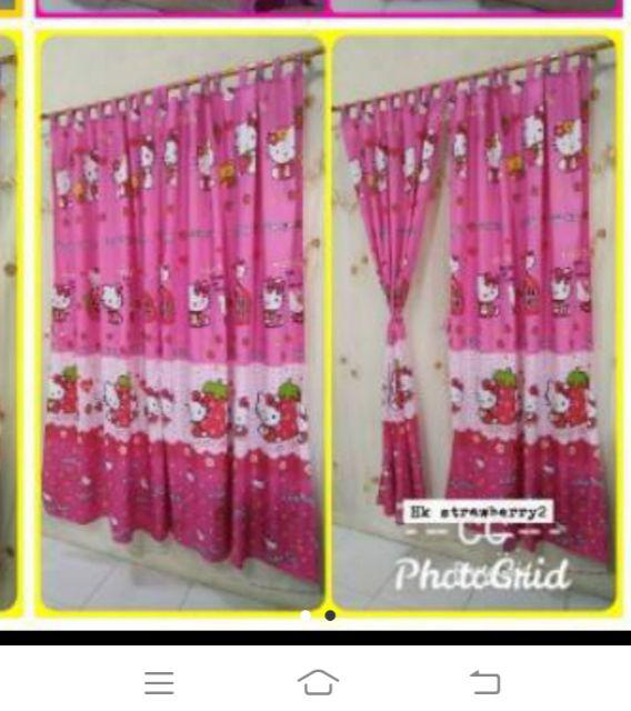 Sprei Karakter Kartun Anak Hellokitty Hk Hello Kitty 120x200 160x200 180x200 Single Queen King Size