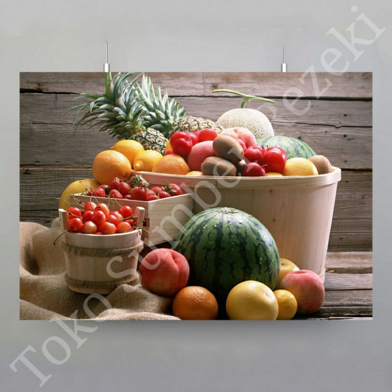 

Poster Lukisan Keranjang Buah Feng Shui Basket Fruit Paper Canvas Pajangan Hiasan Dinding Fong Sui