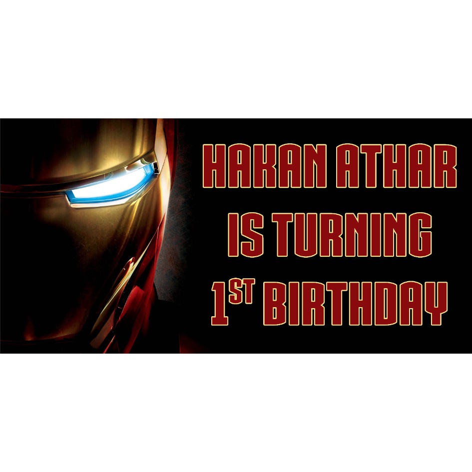 Custom Banner 3x1 meter