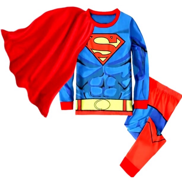 baju anak superman setelan