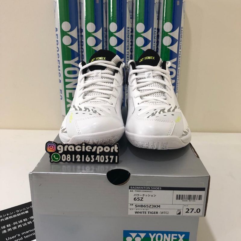 SEPATU YONEX SHB65Z3 JAPAN VERSION WHITE TIGER