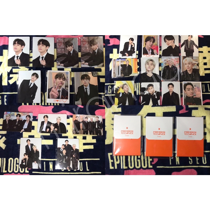 BTS Mini photocard PTD OFFICIAL
