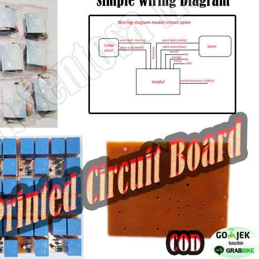 ✾ Modul Retract Spion Mobil Universal Atau Modul Otomatis Spion Mobil Universal  Auto folding mirror