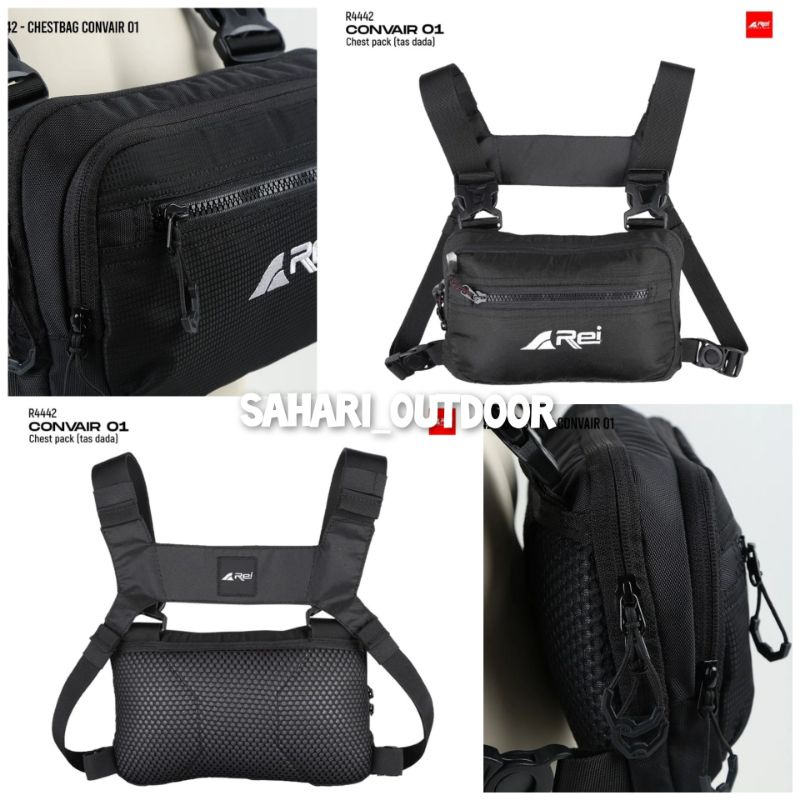 chestbag original Arei convair 01 tas dada arei outdoorgear