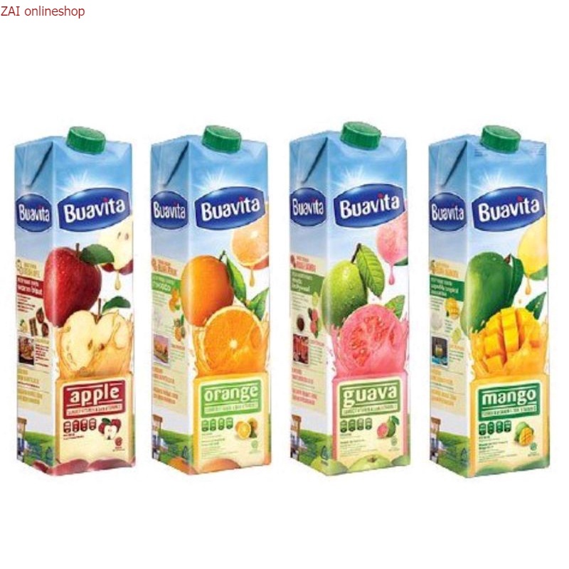 

Buavita juice orange/jambu/mangga/apel 1000ML