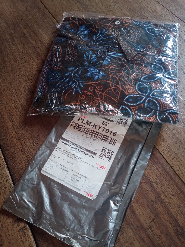 Bmw Batik New Mekar Jaya| Atasan Pria Batik Modern Batik Pria Motif New Sekar Warna Merah Pekalongan