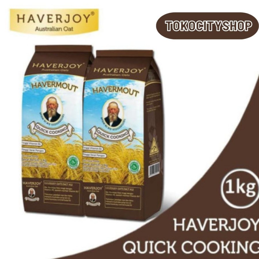 

Haverjoy Quick Cook 1kg Kemasan Coklat / Havermount Australian Oat