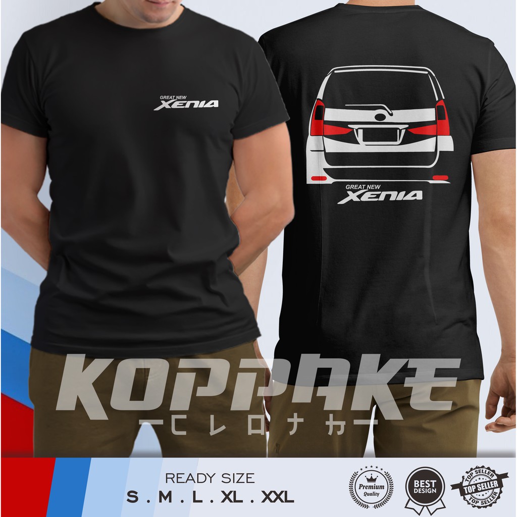 Kaos Mobil Daihatsu Great New Xenia Rear Baju Otomotif